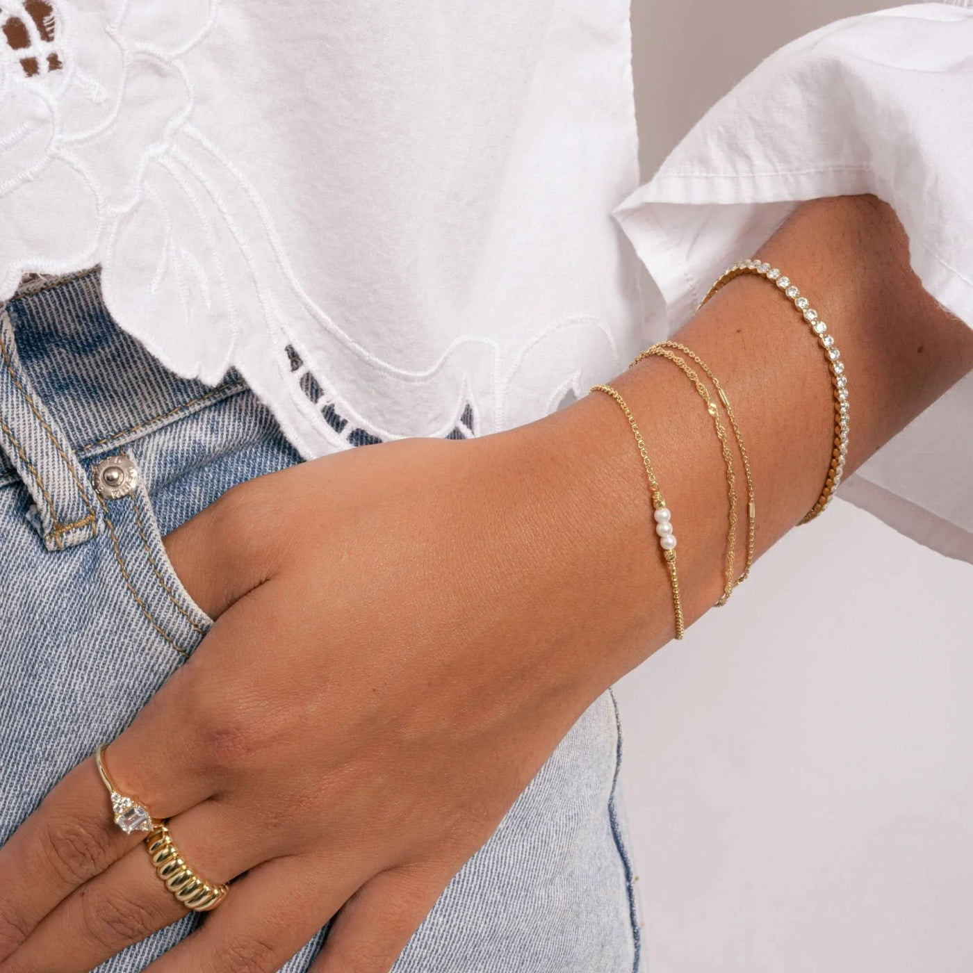 3mm Round Tennis Bracelet