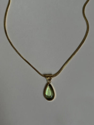 Athena Water Drop Necklace