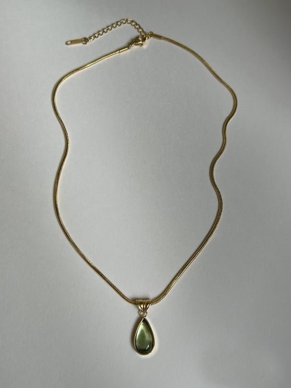 Athena Water Drop Necklace