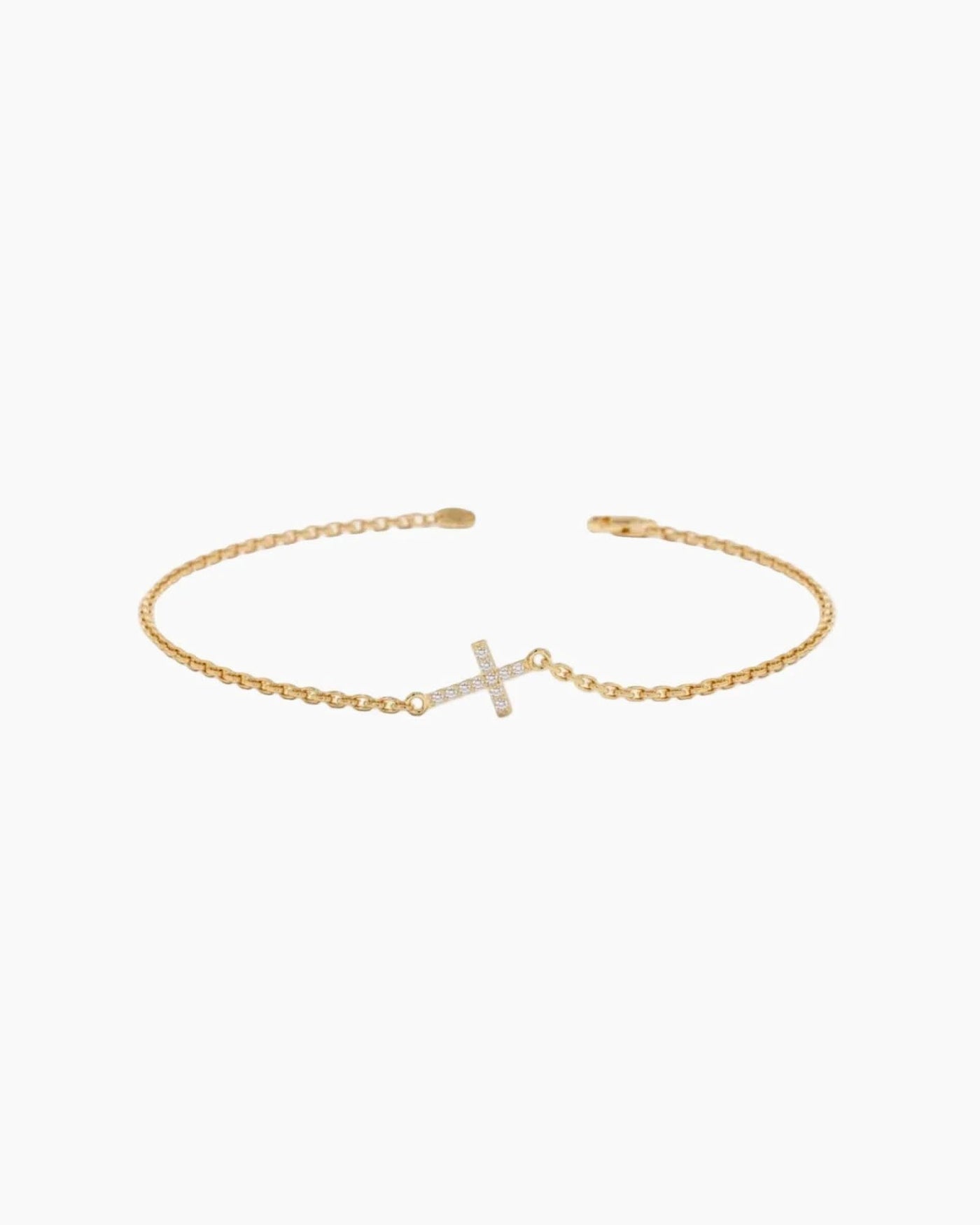 Dainty Cross Bracelet