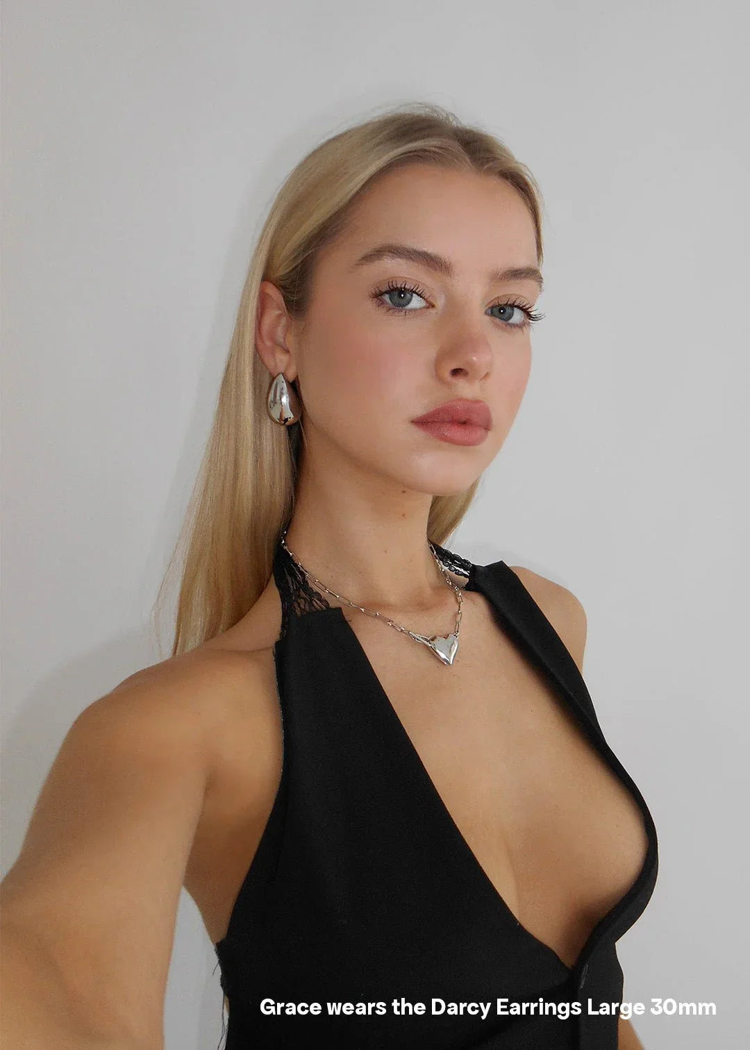 Selene Earrings - Silver