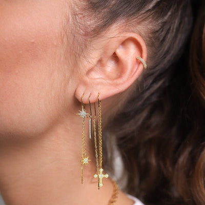 Dubble Star Earrings
