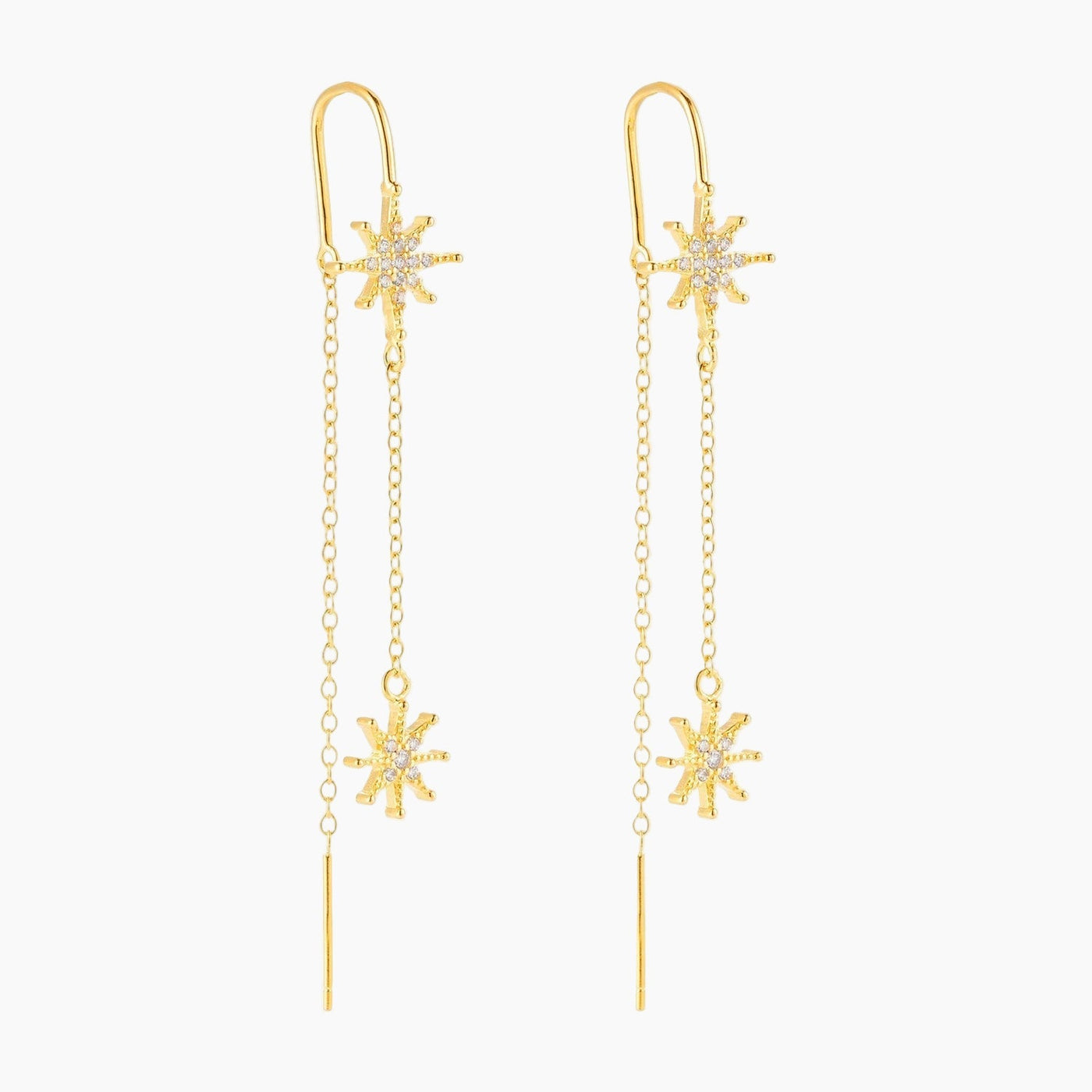 Dubble Star Earrings