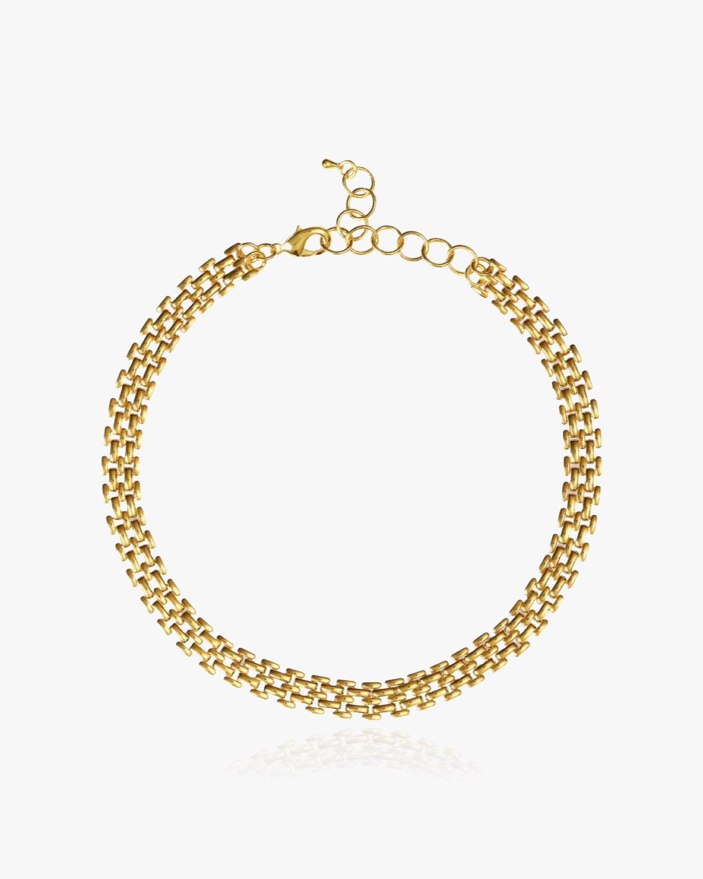 Elevated Mesh Chain Choker