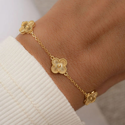 Ella Four Leaf Clover Bracelet