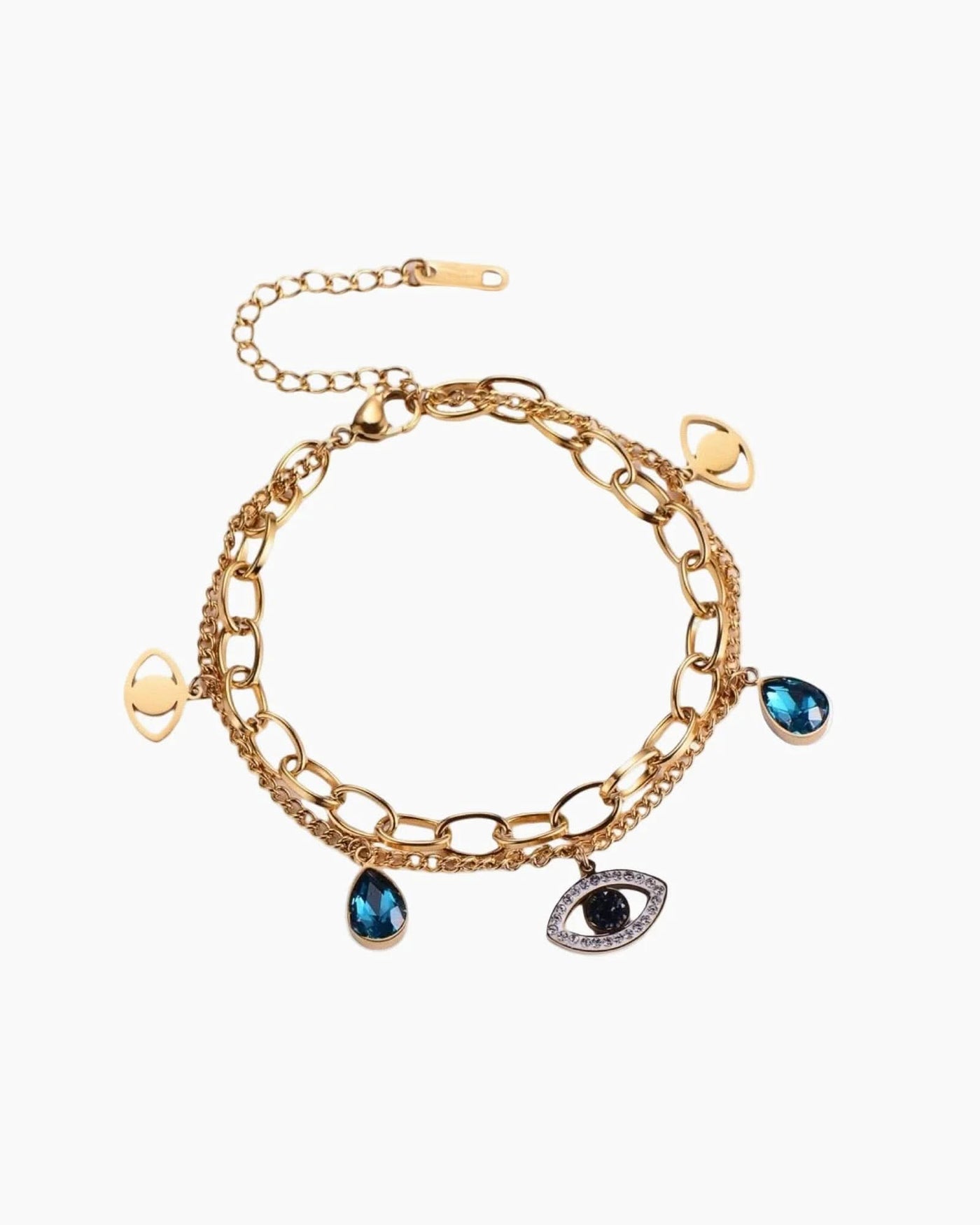 Evil Eye Crystal Bracelet
