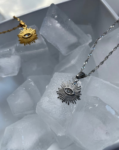 Evil Eye Sun Necklace