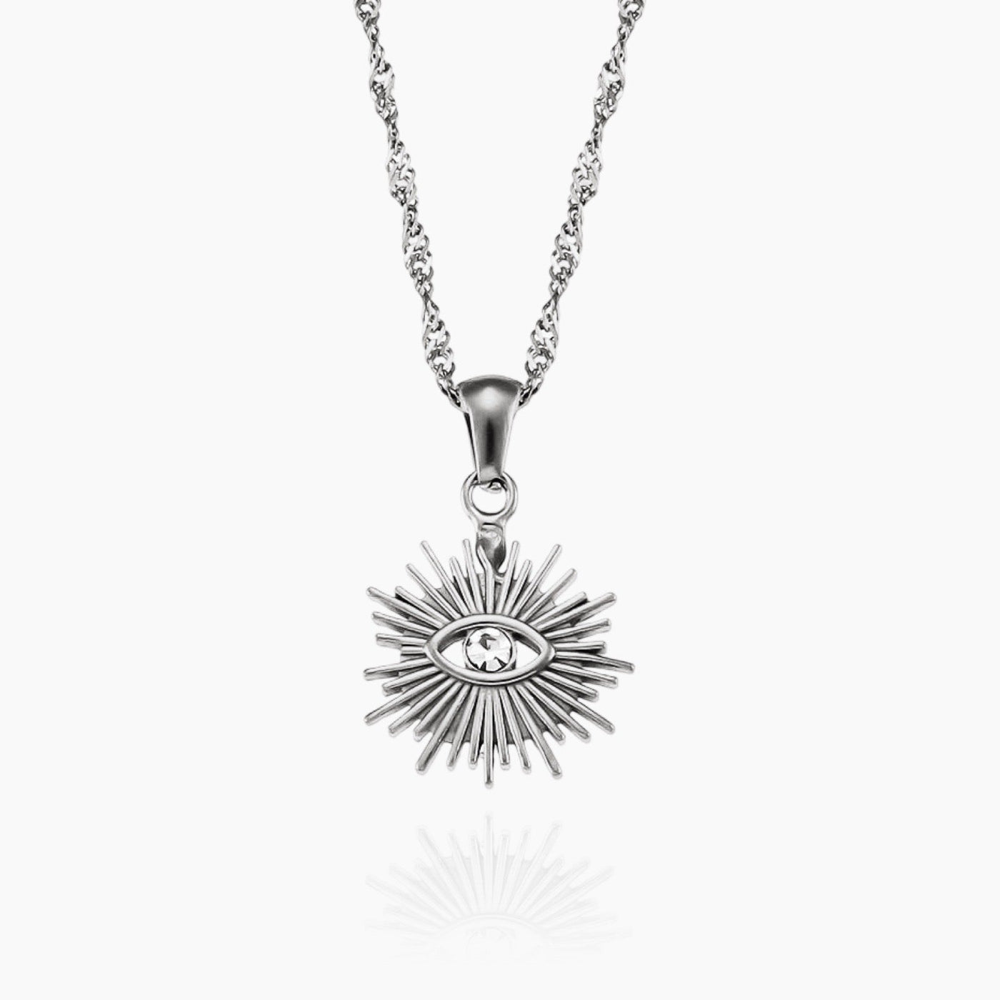 Evil Eye Sun Necklace