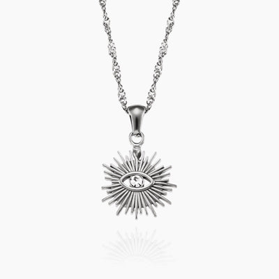 Evil Eye Sun Necklace