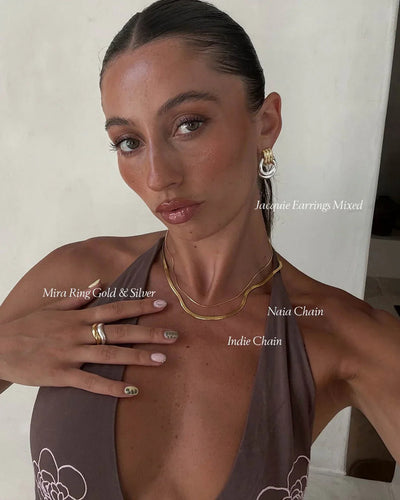 Indie Necklace 3mm - Gold