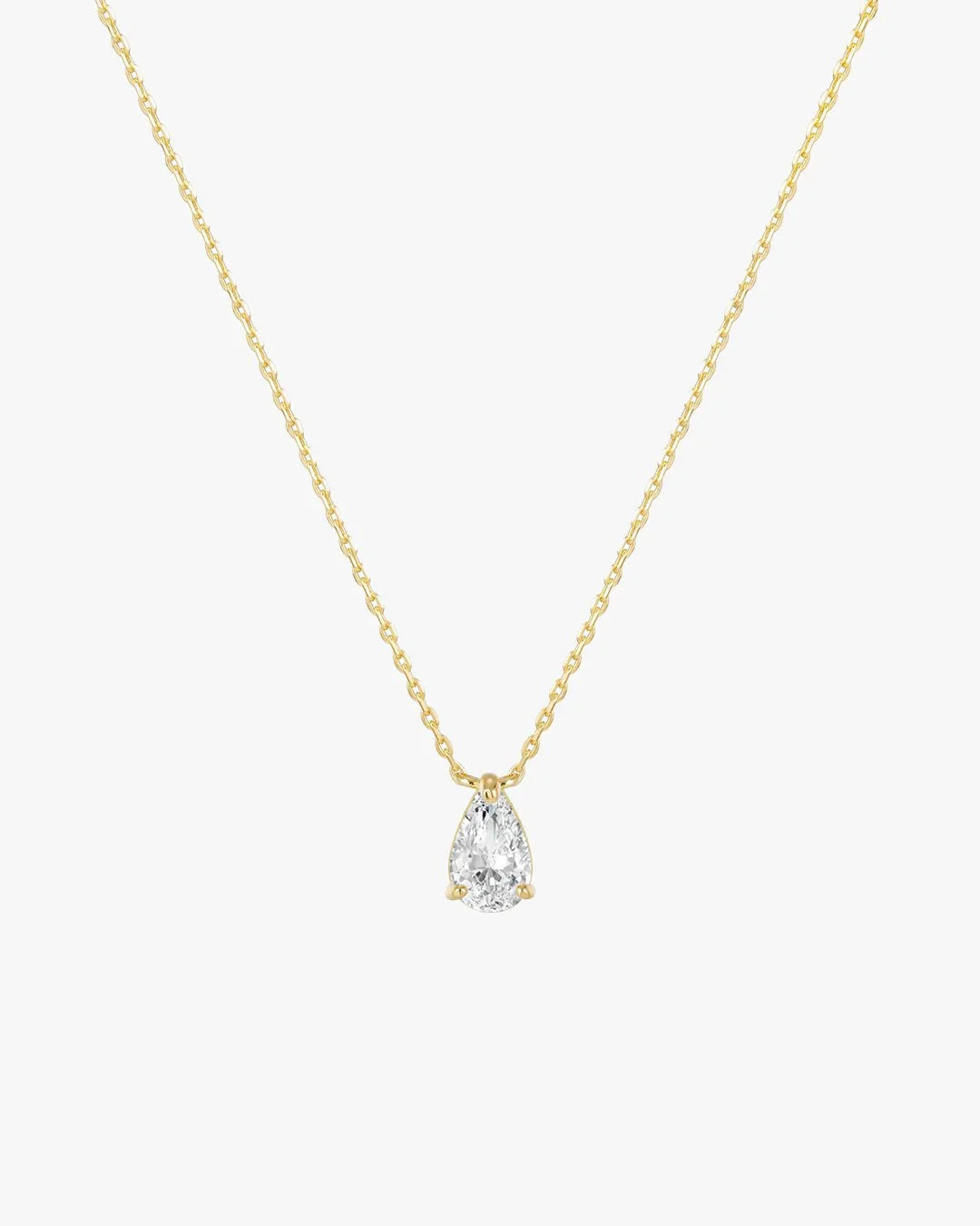 Iriss Necklace Pear - Gold