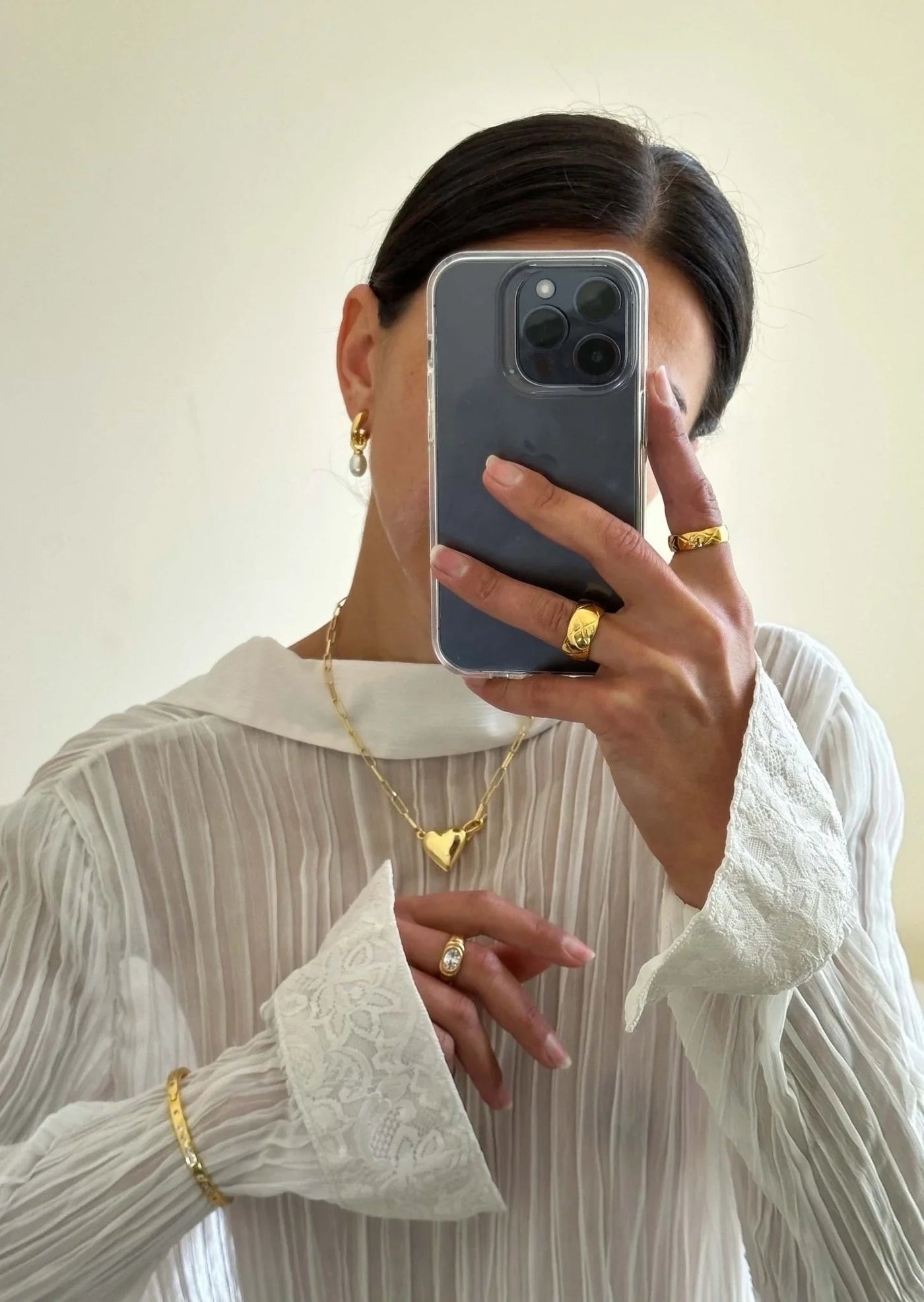 Aubrey Thick Band – Gold