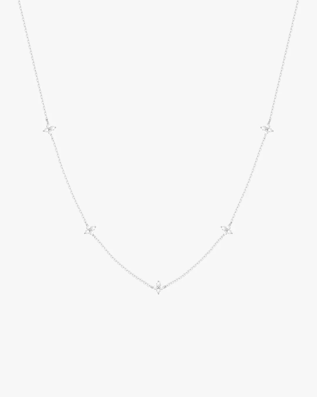 Loria Necklace Multi - Silver