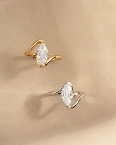 Marquise Swirl Ring