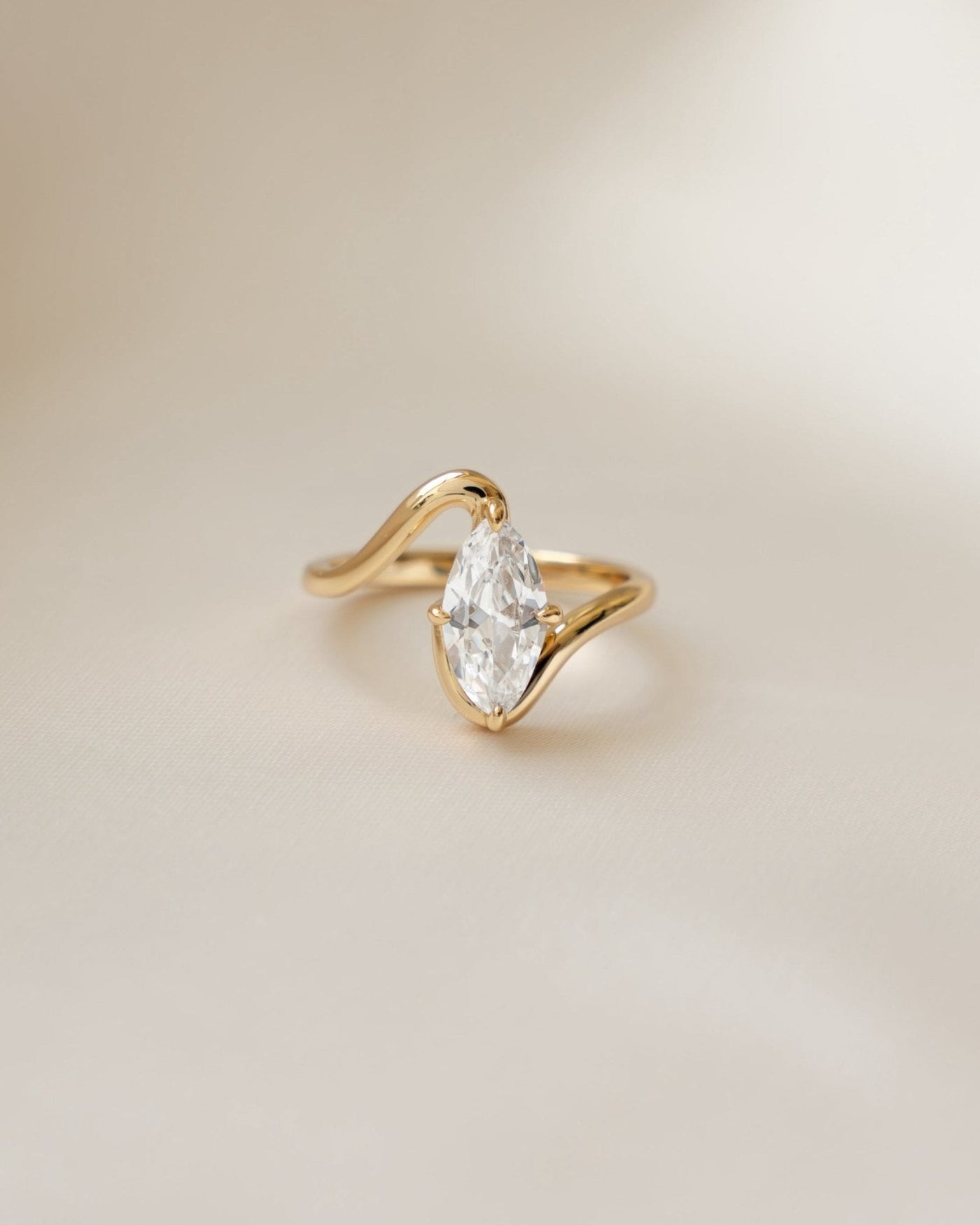 Marquise Swirl Ring