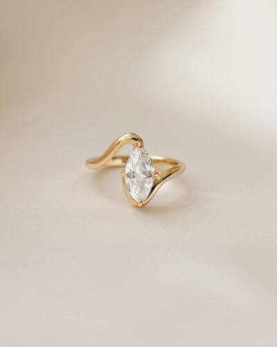 Marquise Swirl Ring