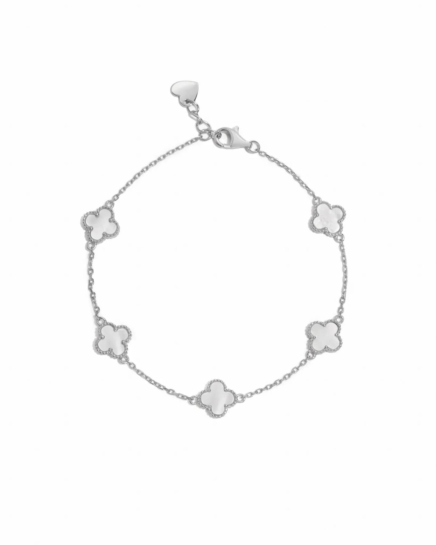 Mother of Pearl Clover Bracelet