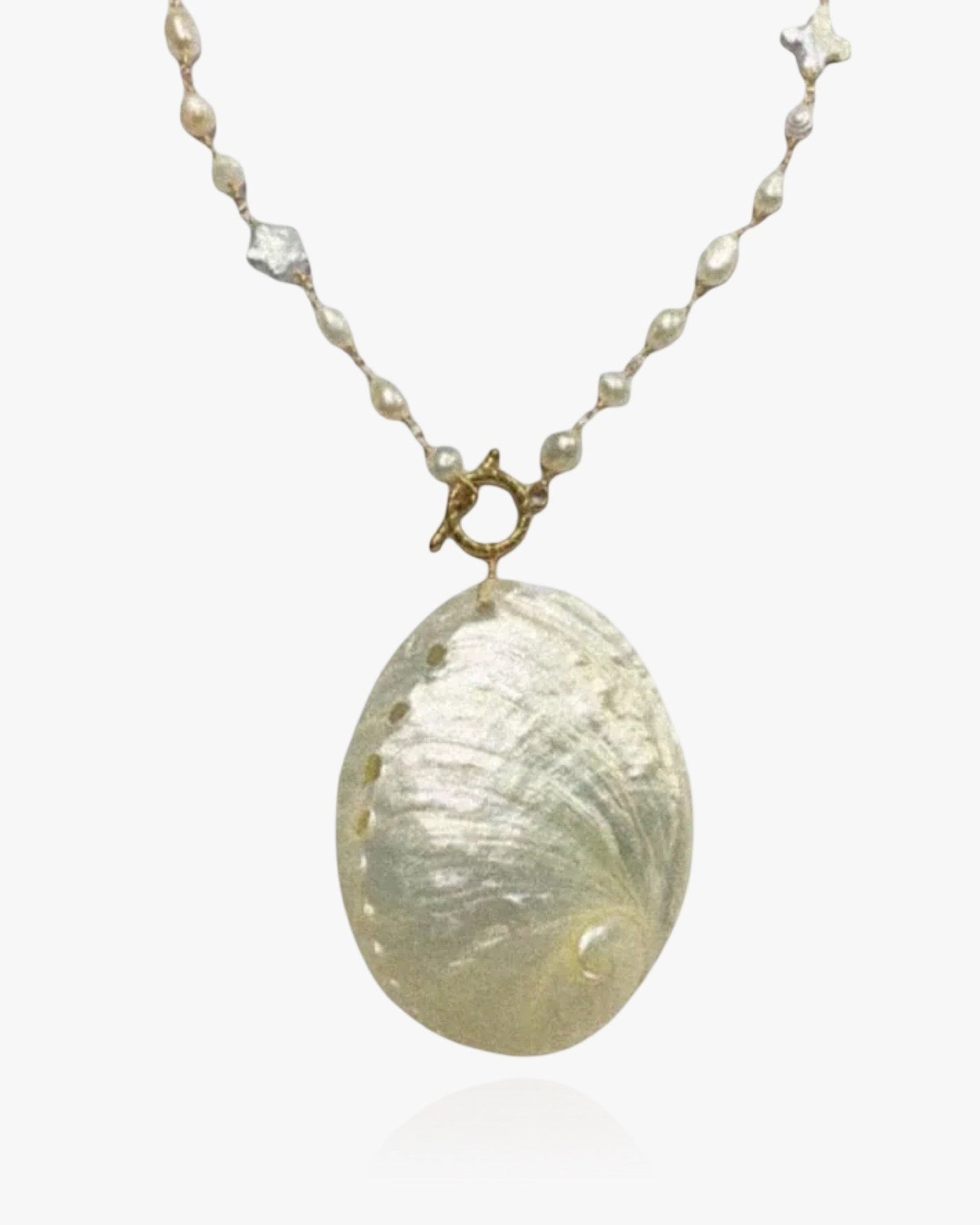 Ocean’s Secret Natural Shell Necklace