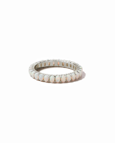 Opal Eternity Ring
