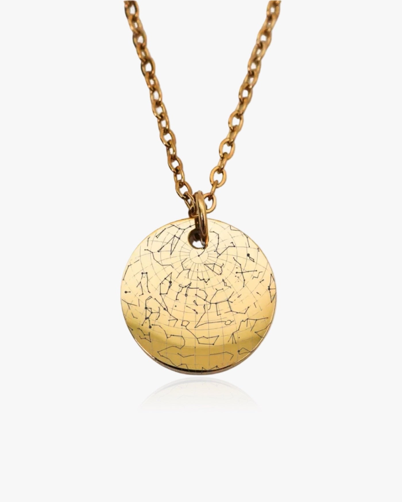 Star Map Night Sky Necklace