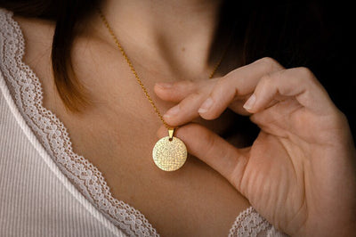 Star Map Night Sky Necklace