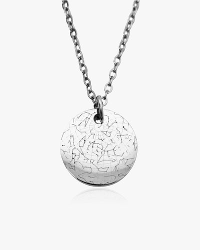 Star Map Night Sky Necklace