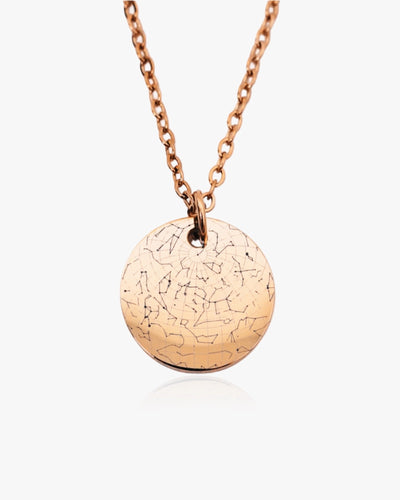 Star Map Night Sky Necklace