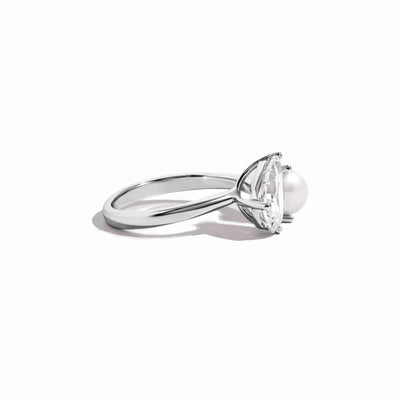 Toi et Moi Pearl Ring