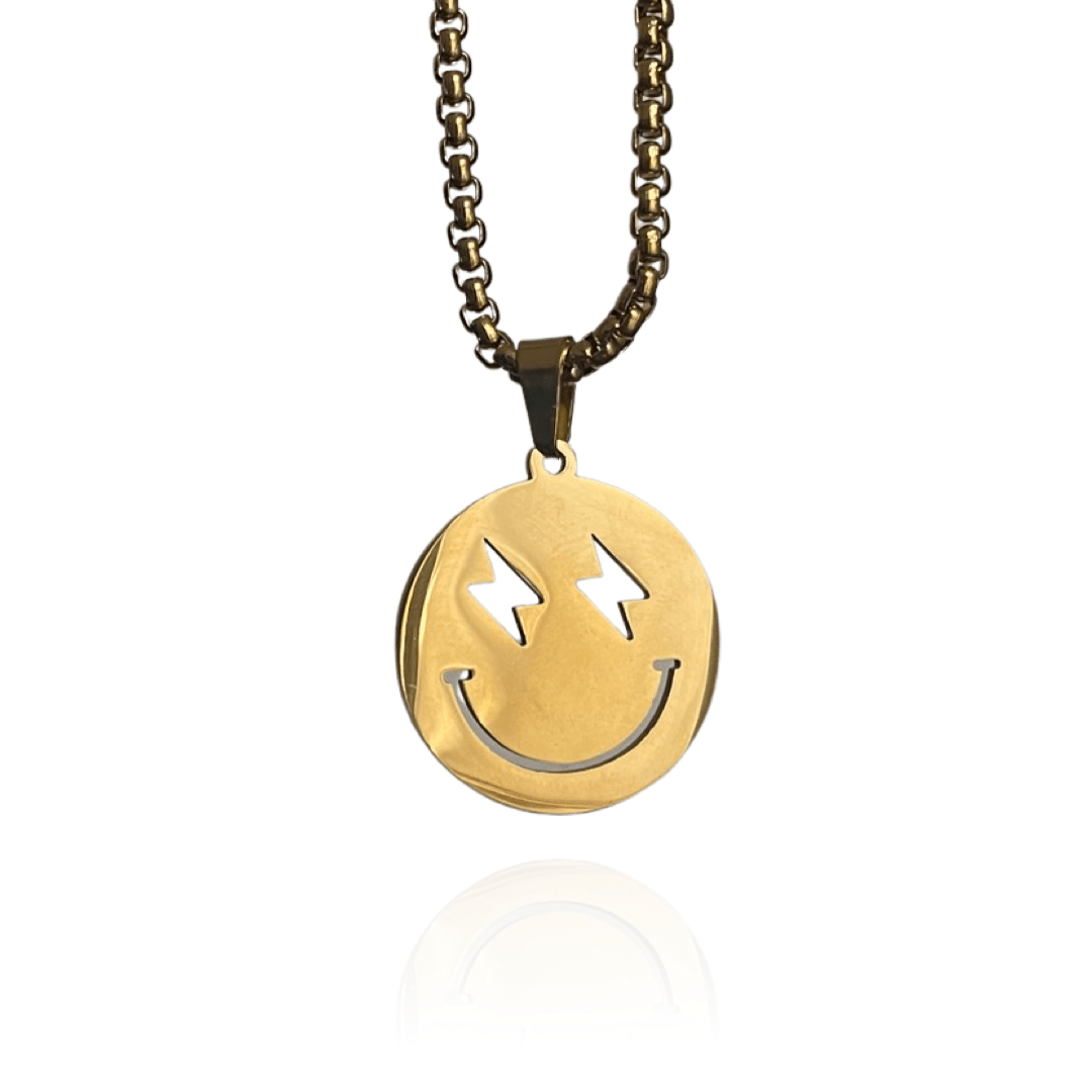 Trippy Smiley Necklace