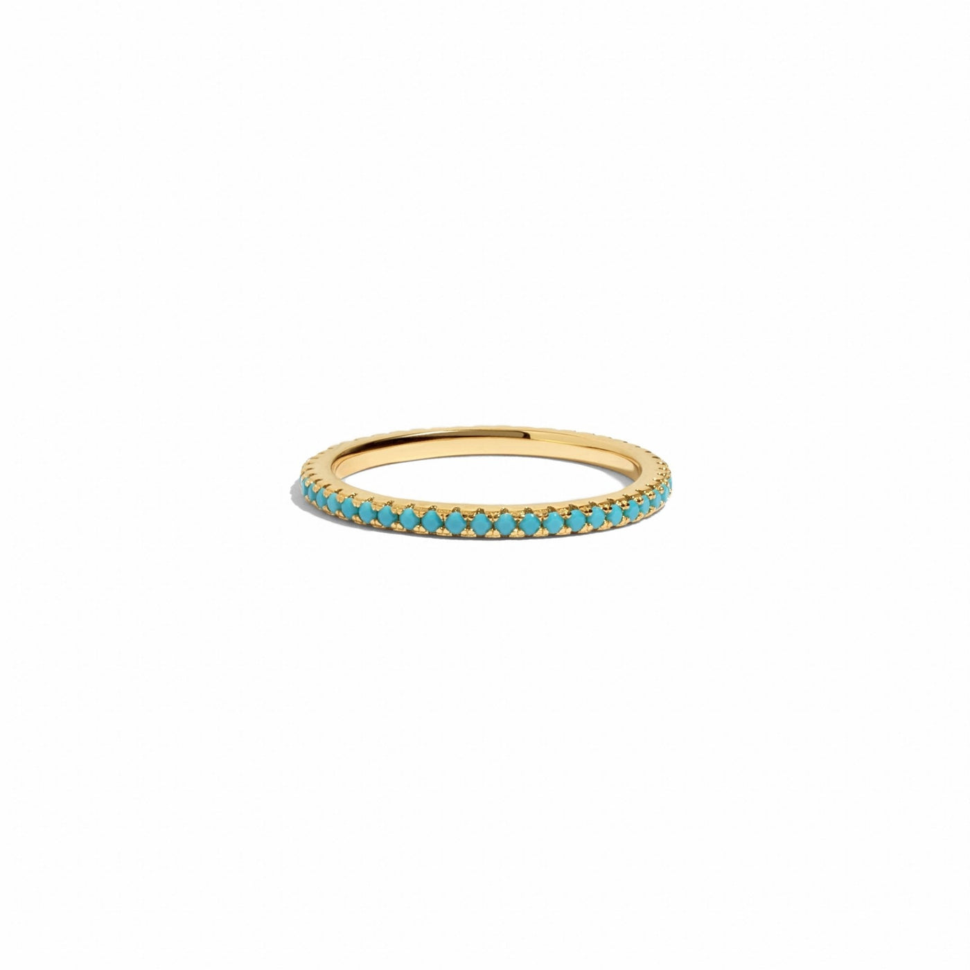 Turquoise Eternity Ring